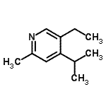 CAS#: 100054-24-8, 5-Ethyl-4-Isopropyl-2-Methylpyridine