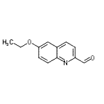 CAS#: 100063-12-5, 6-Ethoxy-2-Quinolinecarbaldehyde