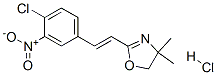 CAS#: 100098-73-5, 2-[(E)-2-(4-Chloro-3-Nitrophenyl)Ethenyl]-4,4-Dimethyl-5H-1,3-Oxazole Hydrochloride