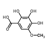 CAS#: 100111-45-3, 2,3,4-Trihydroxy-5-Methoxybenzoic Acid