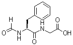 CAS 登录号：100135-64-6， N-甲酰基-L-苯丙氨酰甘氨酸