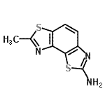CAS#: 10023-31-1, 7-Methyl[1,3]Thiazolo[5,4-e][1,3]Benzothiazol-2-Amine