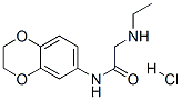 CAS#: 100254-21-5, N-2,3-Dihydro-1,4-Benzodioxin-6-Yl-2-(Ethylamino)Acetamide Hydrochloride