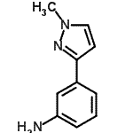 CAS#: 100277-27-8, 3-(1-Methyl-1H-Pyrazol-3-Yl)Aniline