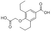 CAS#: 100311-30-6, 4-(Carboxymethoxy)-3,5-Dipropylbenzoic Acid