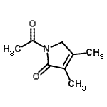 CAS#: 100383-27-5, 1-Acetyl-3,4-Dimethyl-1,5-Dihydro-2H-Pyrrol-2-One
