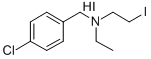 CAS 登录号:100427-84-7, 4-氯-N-乙基-N-(2-碘乙基)苄基胺氢碘酸盐