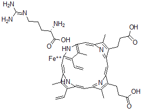 CAS#: 100438-92-4, Heme Arginate