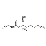 CAS#: 100453-01-8, 3-Methyl-1-Octyn-3-Yl Ethylcarbamate