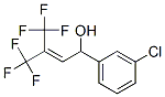 CAS 登录号:100482-51-7, 1-(3-氯苯基)-4,4,4-三氟-3-三氟甲基-2-丁烯-1-醇