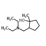 CAS#: 100535-14-6, 2-[(Diethylamino)Methyl]-1-Methylcyclopentanol