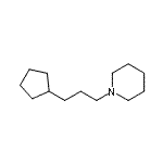 CAS#: 100539-07-9, 1-(3-Cyclopentylpropyl)Piperidine