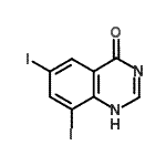 CAS#: 100540-61-2, 6,8-Diiodo-4(1H)-Quinazolinone