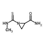 CAS#: 100804-11-3, 1-(Methylcarbamothioyl)-2-Aziridinecarboxamide