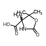 CAS#: 100911-43-1, 4,5,5-Trimethyl-2-Oxo-1,3-Oxazolidine-4-Carboxylic Acid