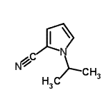 CAS#: 101001-62-1, 1-Isopropyl-1H-Pyrrole-2-Carbonitrile