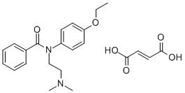 CAS#: 101035-05-6, N-(2-(Dimethylamino)Ethyl)-P-Benzophenetidide Fumarate