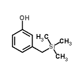 CAS 登录号：101145-03-3， 3-[(三甲基硅烷基)甲基]苯酚