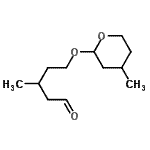CAS#: 101153-83-7, 3-Methyl-5-[(4-Methyltetrahydro-2H-Pyran-2-Yl)Oxy]Pentanal