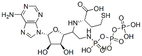 CAS#: 101249-72-3, (2S)-2-Amino-4-[(1S)-1-[(2S,3S,4R,5R)-5-(6-Aminopurin-9-Yl)-3,4-Dihydroxyoxolan-2-Yl]-2-[Hydroxy-(Hydroxy-Phosphonooxyphosphoryl)Oxyphosphoryl]Ethyl]Sulfanylbutanoic Acid
