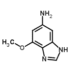 CAS#: 101257-94-7, 4-Methoxy-1H-Benzimidazol-6-Amine