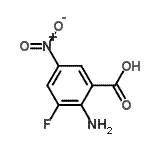 CAS#: 101336-14-5, 2-Amino-3-Fluoro-5-Nitrobenzoic Acid