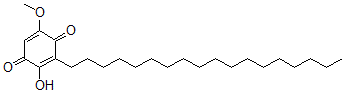 CAS#: 101339-26-8, 2-Hydroxy-3-octadecyl-5-methoxy-1,4-benzoquinone