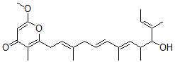 CAS 登录号：101359-69-7， 放线吡喃酮B
