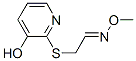 CAS#: 101388-78-7, Acetaldehyde [(3-Hydroxy-Pyridin-2-Yl)Thio]-,O-Methyloxime
