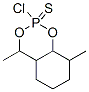 CAS 登录号:10140-91-7, 2-氯-4a,5,6,7,8,8a-六氢-4,8-二甲基-4H-1,3,2-苯并二氧杂磷杂环己烷2-硫化物