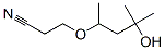 CAS 登录号：10141-15-8， 3-(3-羟基-1,3-二甲基丁氧基)丙腈