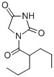CAS 登录号：101564-72-1， 1-(2-丙基戊酰基)-海因