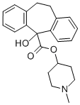 CAS#: 101565-03-1, 1-Methyl-4-Piperidyl 5-Hydroxy-10,11-Dihydro-5H-Dibenzo(a,d)Cycloheptene-5-Carboxylate