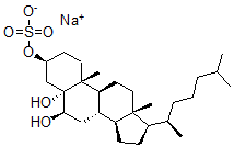 CAS#: 10157-93-4, 3beta-(Sodiosulfooxy)-5alpha-Cholestane-5,6beta-Diol