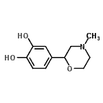 CAS#: 101594-00-7, 4-(4-Methyl-2-Morpholinyl)-1,2-Benzenediol