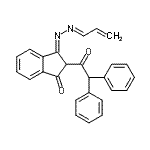 CAS#: 101611-80-7, (3E)-2-(Diphenylacetyl)-3-[(2E)-2-Propen-1-Ylidenehydrazono]-1-Indanone