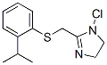 CAS 登录号：101626-73-7， 2-[(2-丙-2-基苯基)巯基甲基]-4,5-二氢咪唑氯化物