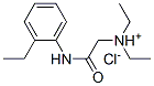 CAS#: 101651-71-2, Diethyl-[(2-Ethylphenyl)Carbamoylmethyl]Azanium Chloride