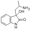 CAS 登录号：101651-80-3， 3-羟基-3-(2-氨基丙基)-2-吲哚啉酮