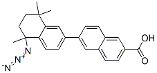 CAS#: 101705-41-3, 6-(5-Azido-5,6,7,8-Tetrahydro-5,8,8-Trimethyl-2-Naphthalenyl)-2-Naphthalenecarboxylic Acid