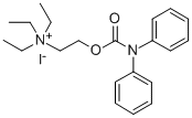 CAS#: 101710-53-6, (2-Hydroxyethyl)Triethyl-Ammonium Iodide Diphenylcarbamate