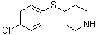 CAS 登录号：101768-63-2， 4-[(4-氯苯基)硫基]哌啶