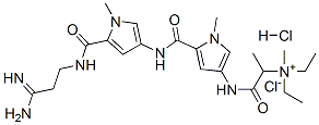 CAS#: 101772-45-6, [2-[[5-[[5-[(3-Amino-3-imino-propyl)carbamoyl]-1-methyl-pyrrol-3-yl]carbamoyl]-1-methyl-pyrrol-3-yl]amino]-2-oxo-ethyl]-triethyl-azanium chloride hydrochloride