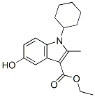 CAS#: 101782-20-1, 1-Cyclohexyl-5-Hydroxy-2-Methyl-1H-Indole-3-Carboxylicacid Ethyl Ester