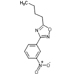 CAS 登录号：10185-66-7， 5-丁基-3-(3-硝基苯基)-1,2,4-恶二唑