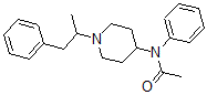 CAS 登录号：101860-00-8， N-苯基-N-[1-(1-苯基丙烷-2-基)哌啶-4-基]乙酰胺