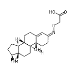 CAS#: 10190-93-9, ({(Z)-[(3Z,17beta)-17-Hydroxyandrost-4-En-3-Ylidene]Amino}Oxy)Acetic Acid
