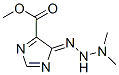 CAS 登录号:10197-64-5, 甲基(5Z)-5-(二甲基氨基亚肼基)咪唑-4-羧酸酯