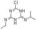 CAS 登录号：102029-43-6， (2Z,4E)-6-氯-N<sup>4</sup>-乙基-N<sup>2</sup>-异丙基-1,3,5-三嗪-2,4(1H,3H)-二亚胺