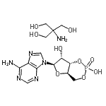 CAS#: 102029-77-6, (4aR,6R,7R,7aS)-6-(6-Amino-9H-Purin-9-Yl)Tetrahydro-4H-Furo[3,2-d][1,3,2]Dioxaphosphinine-2,7-Diol 2-Oxide - 2-Amino-2-(Hydroxymethyl)-1,3-Propanediol (1:1)